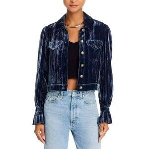 Cinq a Sept Dillon Crushed Velvet Jacket